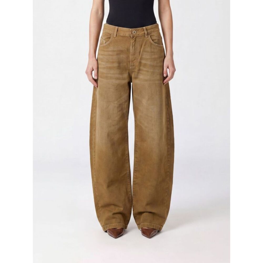 The Attico Women The Attico High-Waisted Baggy Cotton Denim Jeans